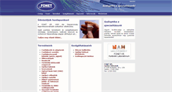 Desktop Screenshot of fonet.hu