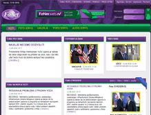 Tablet Screenshot of fonet.co.rs